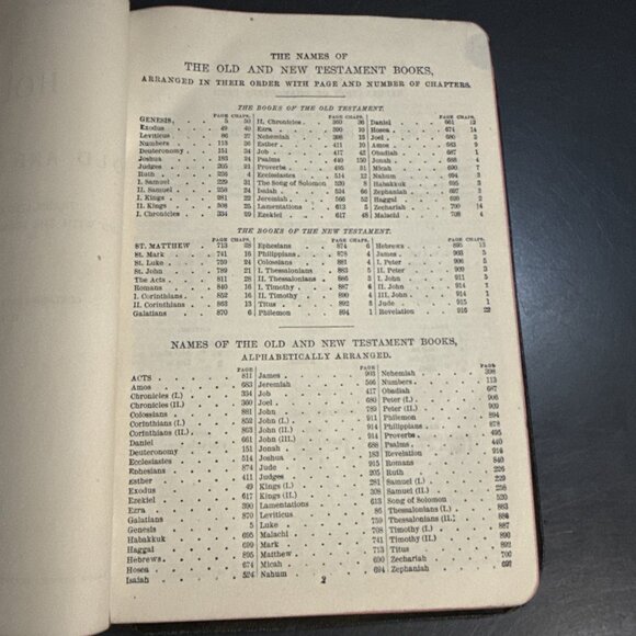 THE HOLY BIBLE, 1907, “International” Series, Self- Pronouncing Edition Book - Picture 7 of 16